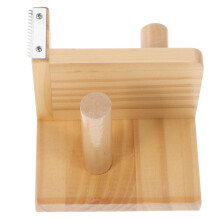 Distributeur De Ruban Adhésif En Bois Kaki Portable Et Élégant