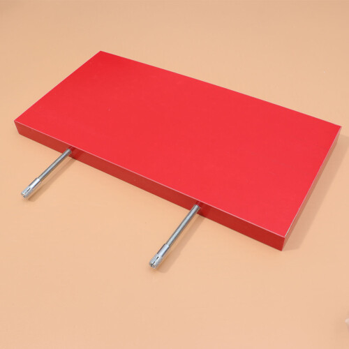 Book Shelves Wall Mounted Home Use Red 1pcs 2