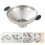 Practical  Wide Mouth Strainer Funnel Stainless Steel 1pack 5