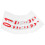 10 Sheets Cotton Numbers For Running Race Bib Cloth 9