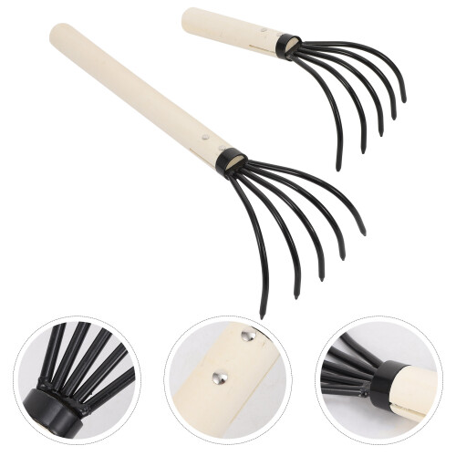 Gongc 2pc Steel Clamming Claws For Seafood Digging 2
