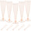 Flutes Pink Disposable 10pcs 4.5oz 6