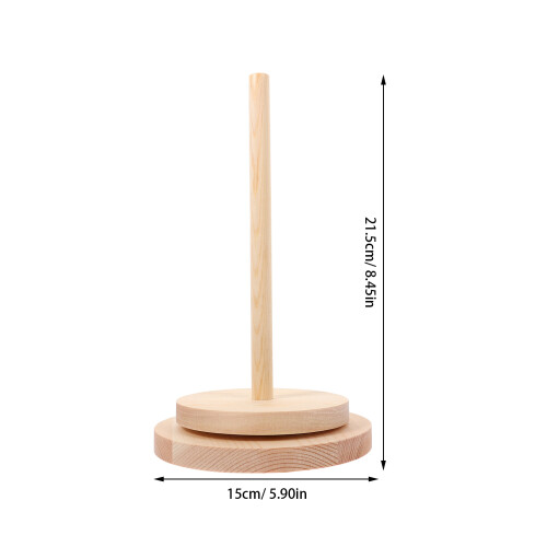 Iron Spool Holder Khaki 1 Set Rotating Spindle 2