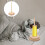 Iron Spool Holder Khaki 1 Set Rotating Spindle 6
