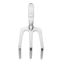 Multiuse Small Garden Rake For Digging And Planting In Silver