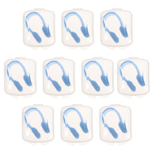10 Pcs Silicone Nose Clip Blocker For Swimming Clips Kids Child Clamp