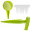 1Set Garden Plastic Planter Tool Adjustable Seed Dispenser Green 8