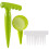 1Set Garden Plastic Planter Tool Adjustable Seed Dispenser Green 6