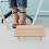 Step Stool Footrest Under Desk Footstool For Home Office 9