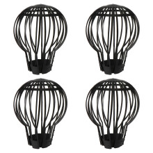 Property Managers Rooftop Drain Sink Black Plastic 4pcs