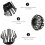 Property Managers Rooftop Drain Sink Black Plastic 4pcs 8