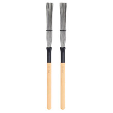 2pcs Wooden Handle Drum Drum Wire Drum Steel Wire