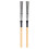 2pcs Wooden Handle Drum Drum Wire Drum Steel Wire 1