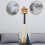 Raindrops Baseball Bat Bracket Wood 2pcs 3.9x3.5x3.5in 4