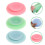 Sucker Pad Silicone Suction Cup Plates Assorted Color 3pcs 11