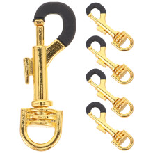 5pcs Metal Strap Locks Golden For Instrument Accessory Hook