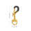 5pcs Metal Strap Locks Golden For Instrument Accessory Hook 2