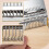 Knitting Tool Set For Friends Khaki Darning Diy Crafting 1 Set 11