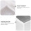1Pc Lightweight Grey Plastic Storage Case Large Capacity for Home 7