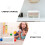 1Pc Lightweight Grey Plastic Storage Case Large Capacity for Home 10