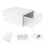1Pc Lightweight Grey Plastic Storage Case Large Capacity for Home 4