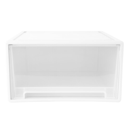 1Pc Lightweight Grey Plastic Storage Case Large Capacity for Home 1