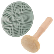 1Set All-in-One Wood Plastic Printmaking Board Roller Set for Crafts