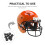 10 Pcs Drill Bit Cushion Football Accessories 8