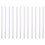 Gymnture 24pcs Cake Dowels White Support Straws For Tiered Cake 1