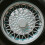 Modern Disc Brake Cover For Highways Silver 2pcs 4