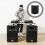 10sets Black Abs Corner Protectors For Stage Staff 4.5x7.7cm 5