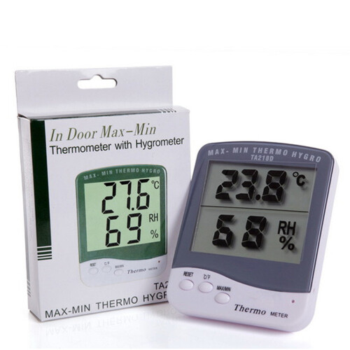 Moisture Meter With Temperature And Humidity Hygrometer 2