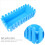 Outdoor Plant Pot Rectangular Flower Pot Blue Plastic 1set 3