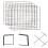 Raindrops  4 Pcs Dog Cage With Divider Splicing Mesh Fence Diy 10