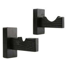 2pcs Wooden Baseball Cap Rack For Wall In Style