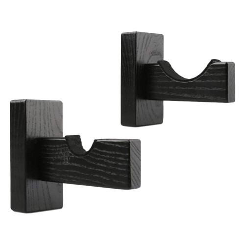 2pcs Wooden Baseball Cap Rack For Wall In Style