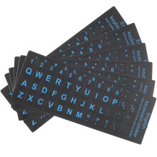 4 Pcs Computer Keyboard Stickers Language Practical