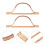 Diy Replacement Handle Rings Rattan 2pcs Bag Handles 4
