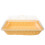 Mlins  Wicker Basket With Handle Fruit Vegetable Storage Rattan Bread 5