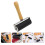 4pcs Printmaking Ink Painting Block Stamping Diy Plastic Roller 5