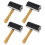 4pcs Printmaking Ink Painting Block Stamping Diy Plastic Roller 6