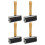 4pcs Printmaking Ink Painting Block Stamping Diy Plastic Roller 7