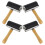 4pcs Printmaking Ink Painting Block Stamping Diy Plastic Roller 9