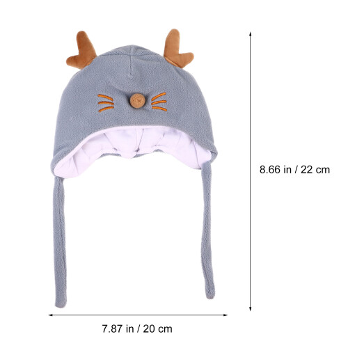 Infant Hat Blue Cotton 1pack 8.7x7.9in 2