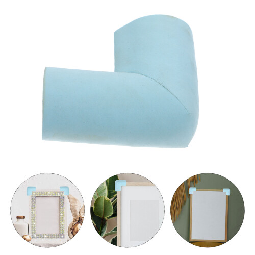 Frame Corner Protector Collision Prevention Sky-Blue 12pcs 2