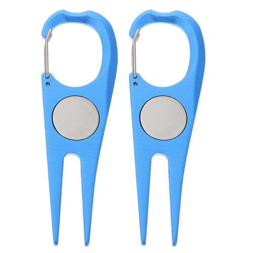 Metal Divot Tool Aluminiumlegering Lichtblauw 2