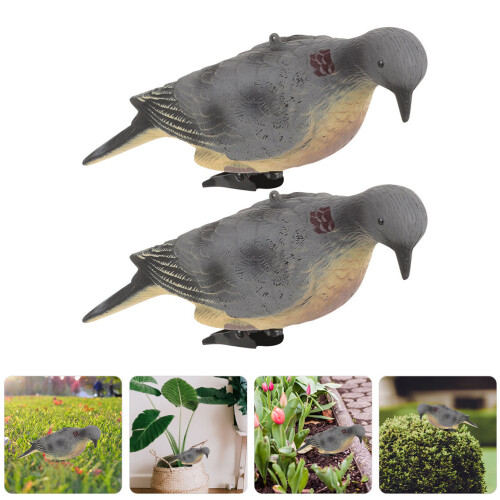 2pcs Simulation Animal Model Pigeon Or Crafts 1