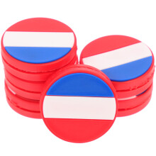 6 Pcs Tennis Racket Shock Absorber Grip Tape Vibration Flag Flags