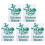 5 Pcs Recycle Sticker Trash Classification Decals Waste Container 1