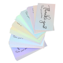 50 Pcs Thank You Card Post Cards Small Business Ordering Thanks Your